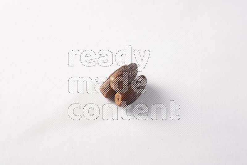 Dates on white background