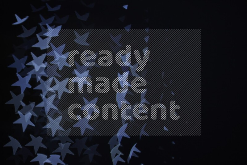 Bokeh light in star shape