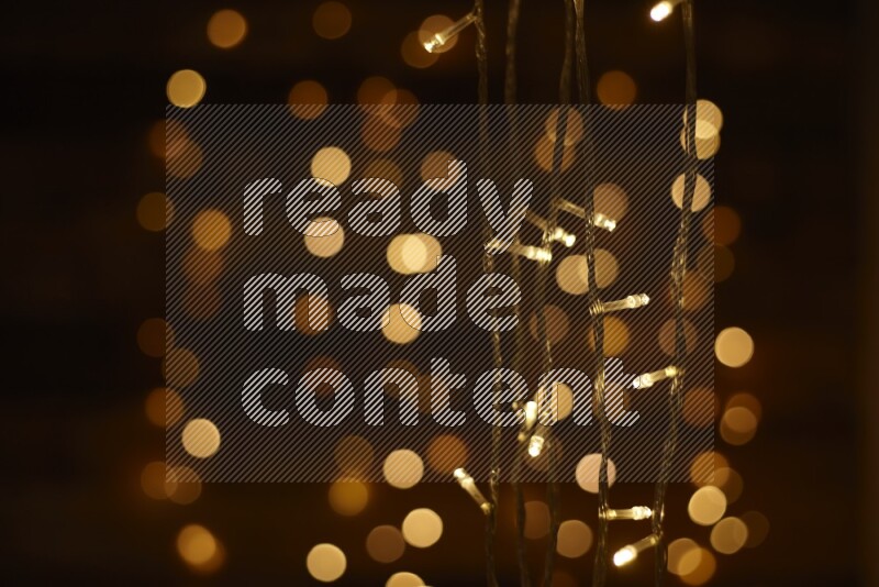 Bokeh light in yellow