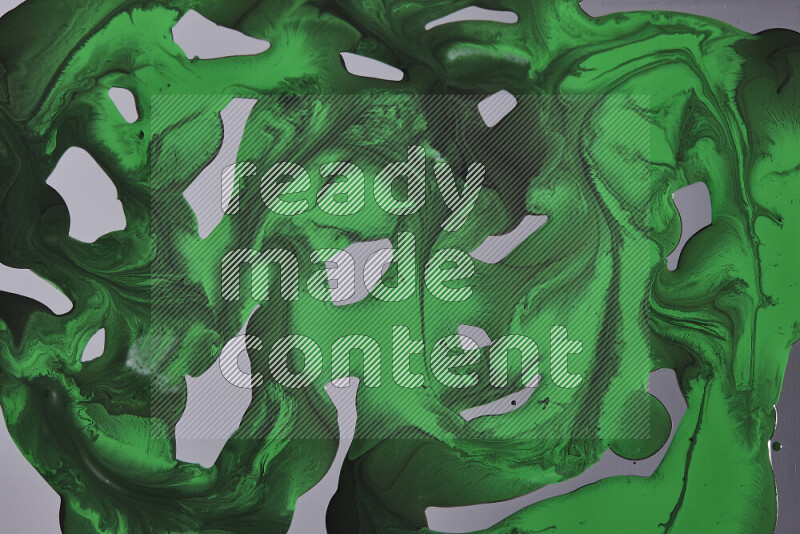 Abstract colorful background with mixed of green and black paint colors