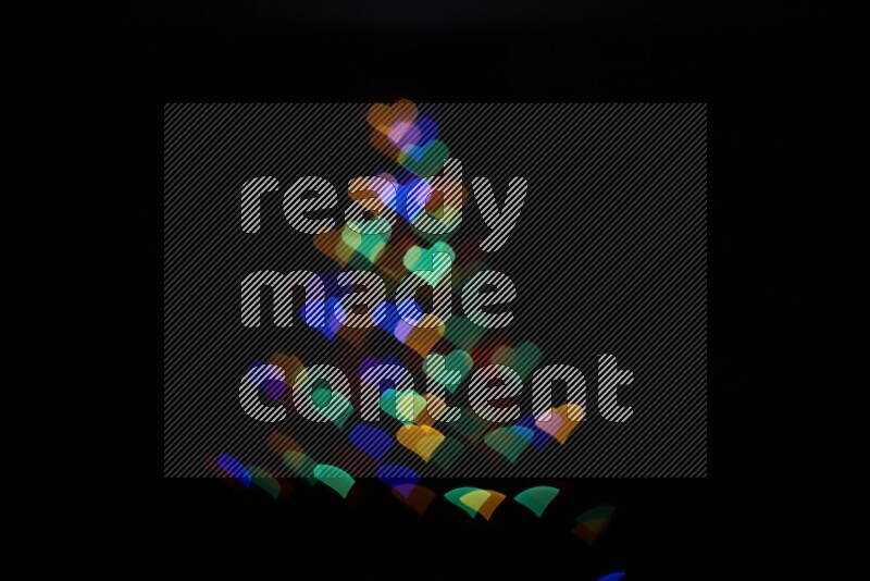 Bokeh Light in heart shape