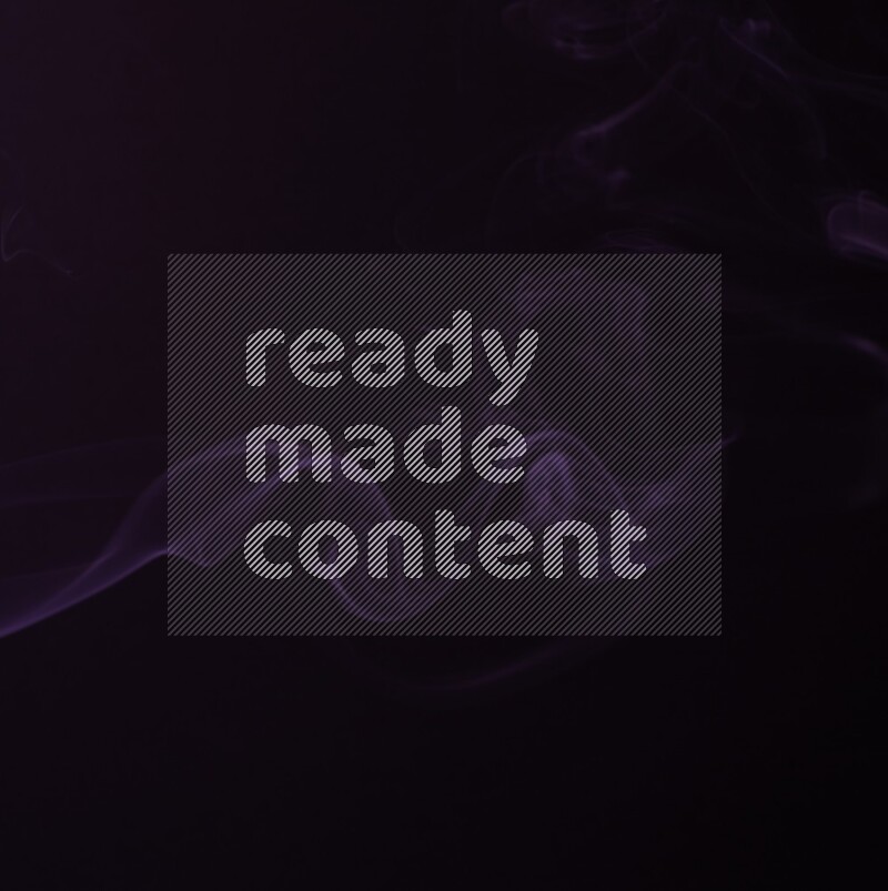 wavy smoke motion in purple