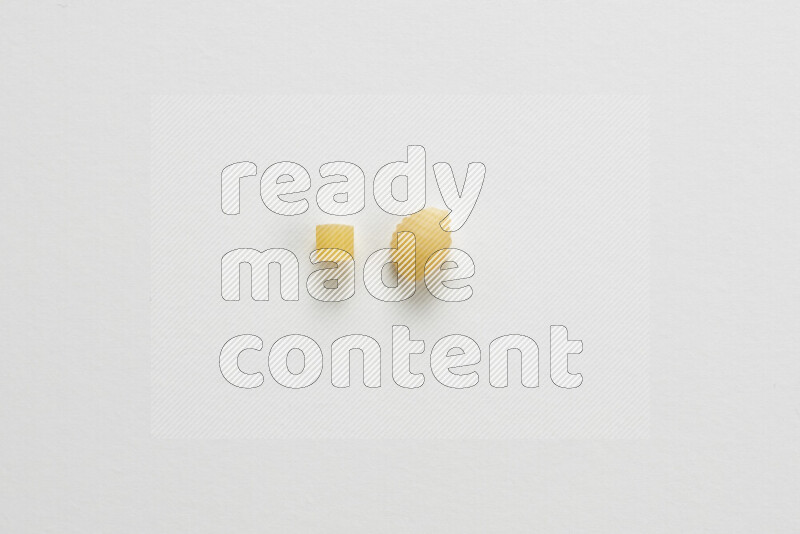 Different pasta types on white background
