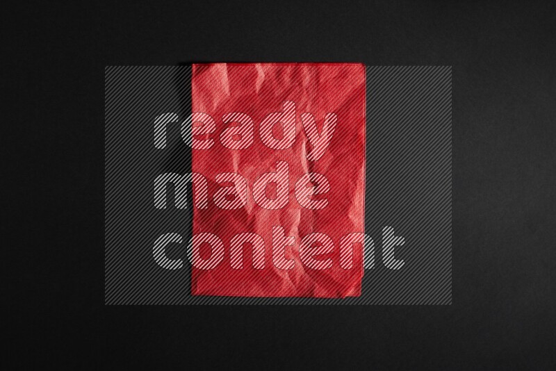 Colored plastic textures on black background