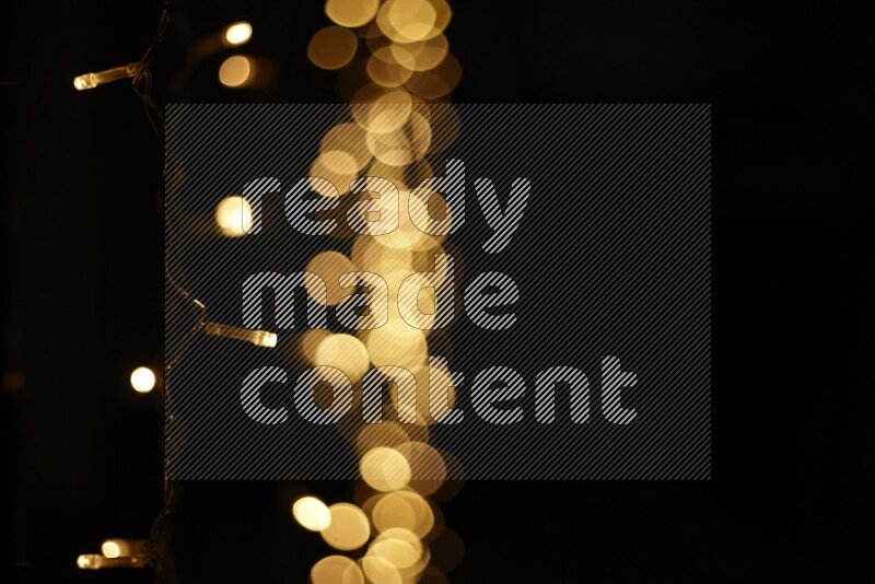 Bokeh light in yellow